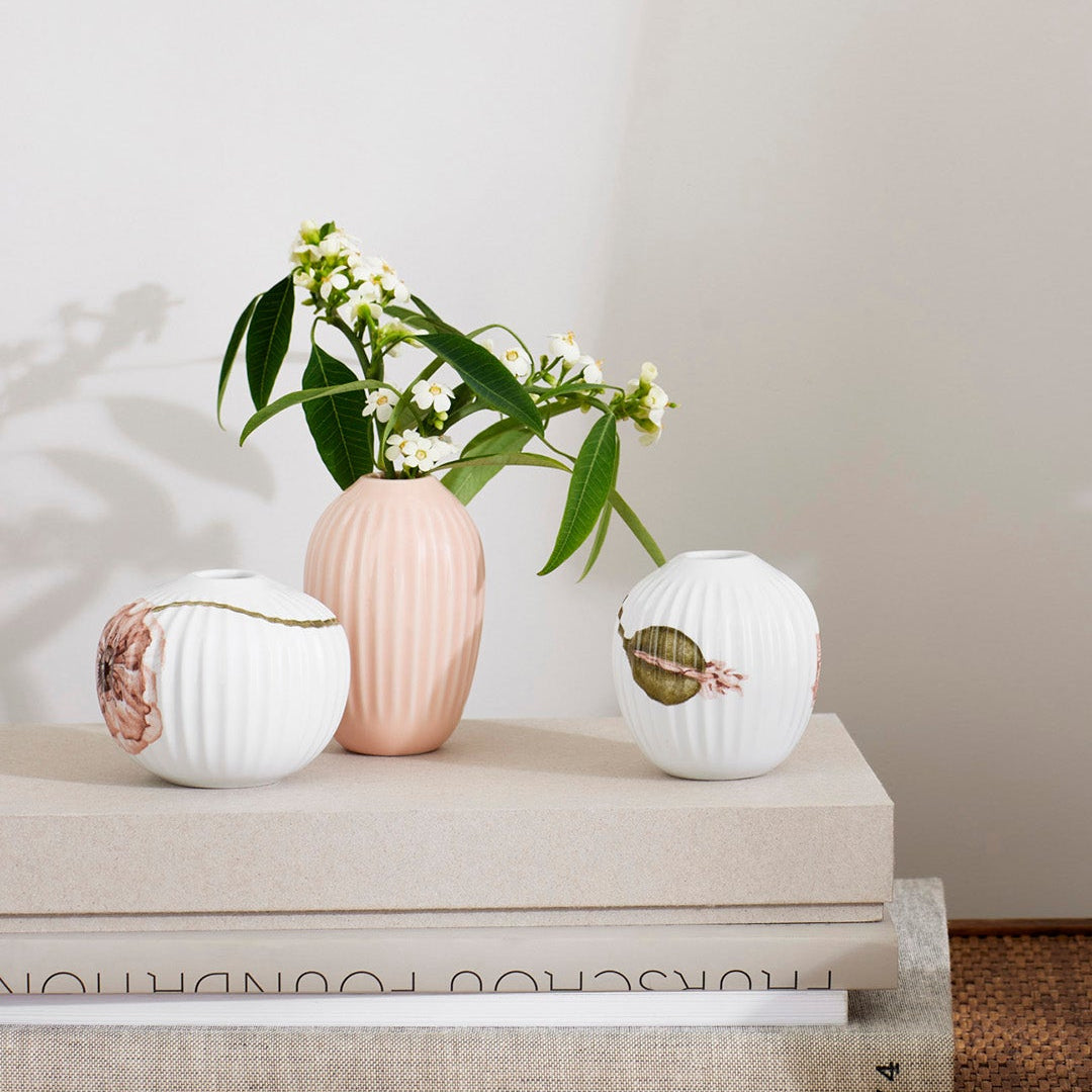 Kähler - Hammershøi Poppy Vas miniatyr - 3 st.