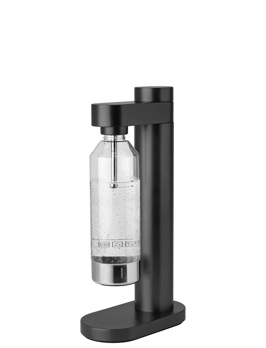 Stelton - Sodabryggare BRUS Svart