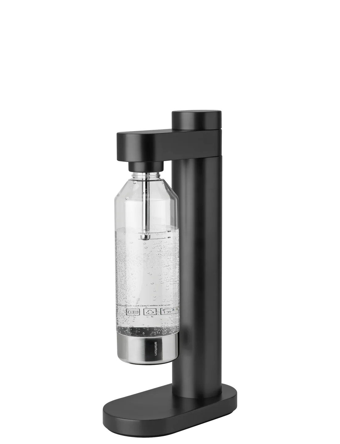 Stelton - Sodabryggare BRUS Svart