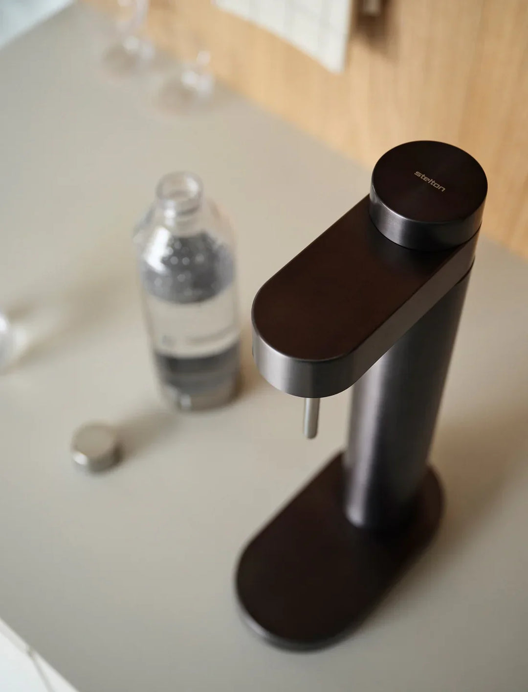 Stelton - Sodabryggare BRUS Svart