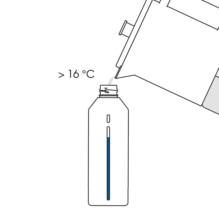 Stelton - BRUS-flaska för kolsyrare 1,2 L stål