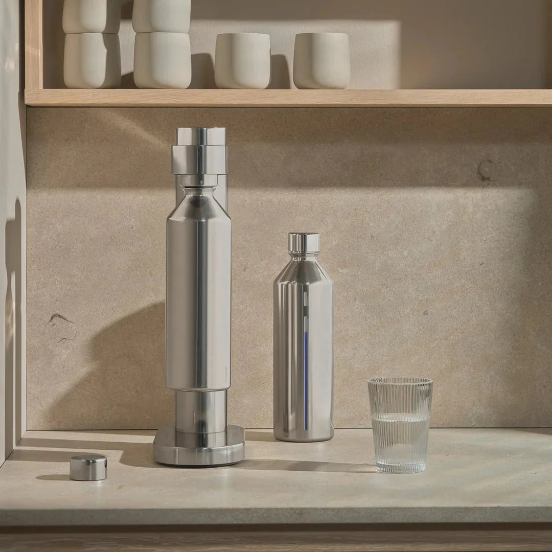 Stelton - BRUS-flaska för kolsyrare 1,2 L stål
