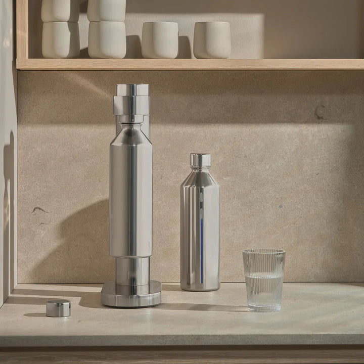 Stelton - BRUS-flaska för kolsyrare 1,2 L stål