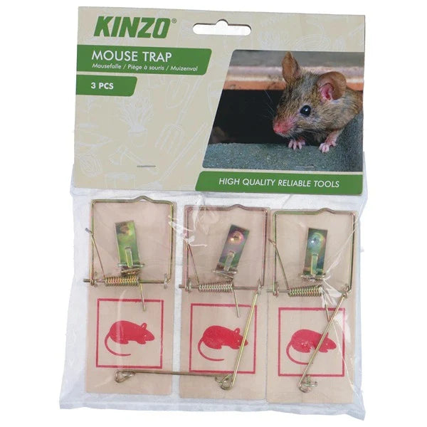 Kinzo - Musfällor 3 st.