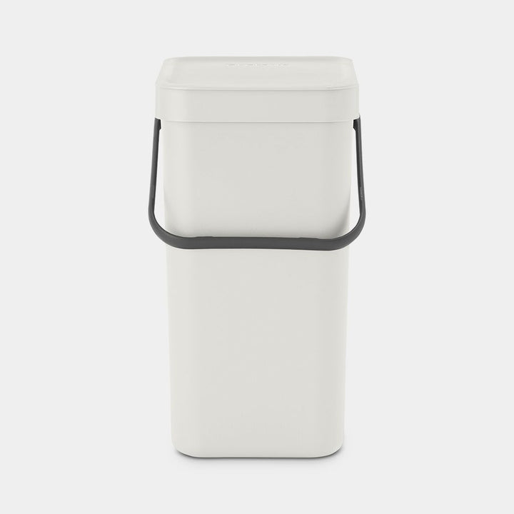 Brabantia - Sortera och gå papperskorg - 12l - ljusgrå