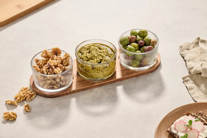Dag - Tapas-set med 3 skålar 200 ml.