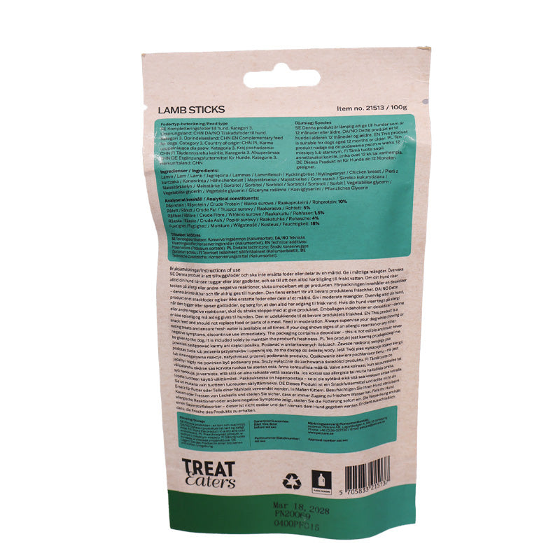 Treateaters - Lammpinnar 100g