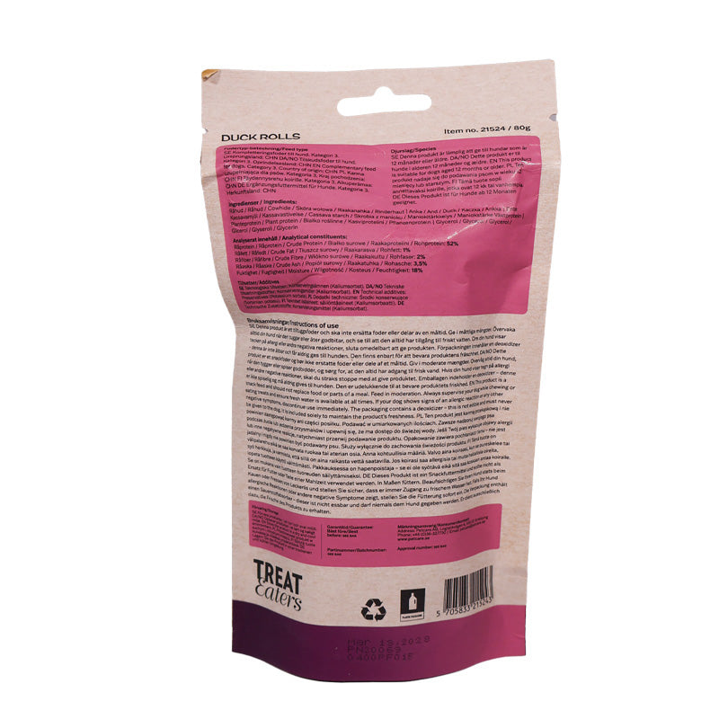 Treateaters - Kollagen Anka Rolls 80g