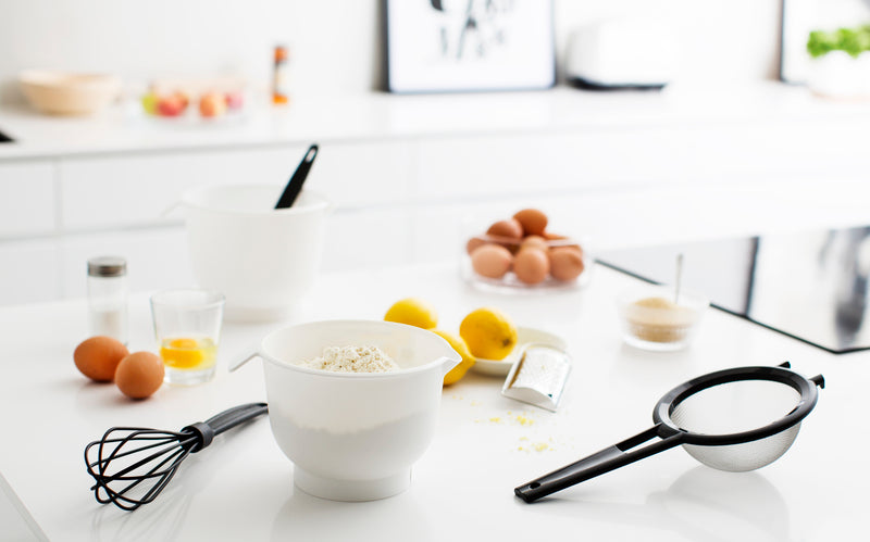 GastroMax - Mixa Line blandningsskålar 3 st - Vit