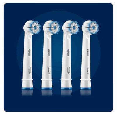 Oral-B - Tandborsthuvuden Sensitive clean 4-pack