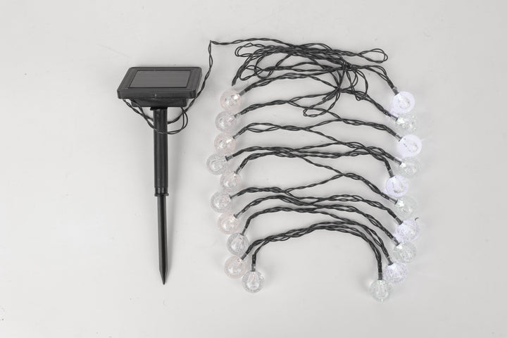 Conzept solcellsljus kedja bollar 2,5 cm 20xLED multicolour