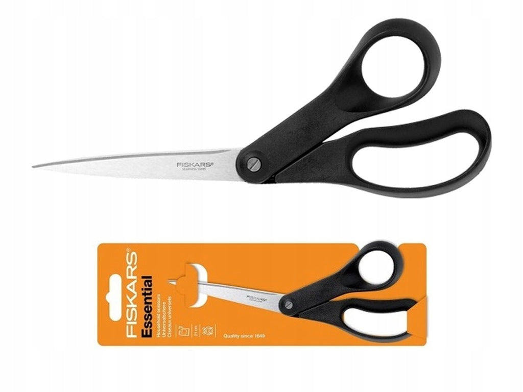 Fiskars - Universalsax 21 cm - Svart