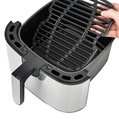 OBH Nordica - Easy Fry & Grill Luftfritös XXL 2in1 - Silver 1830W