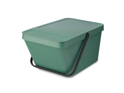 Brabantia - Sort & Go stapelbar papperskorg 20L - Jade Green