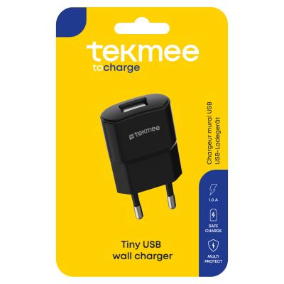 Tekmee - Adapter för USB-laddare - svart