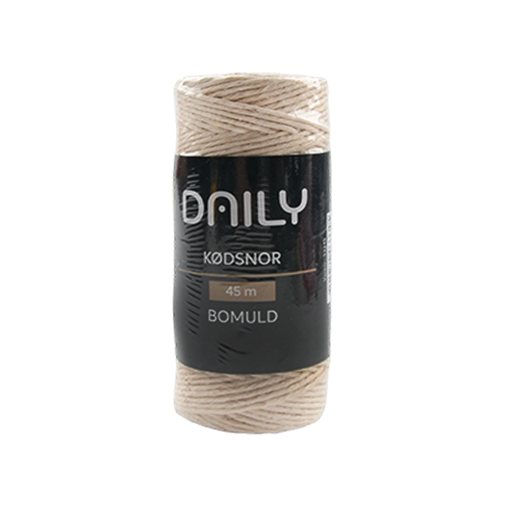 Daily - Kødsnor 45 m - bomuld