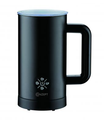 Conzept - mjölkskummare svart 250 ml. 500 W
