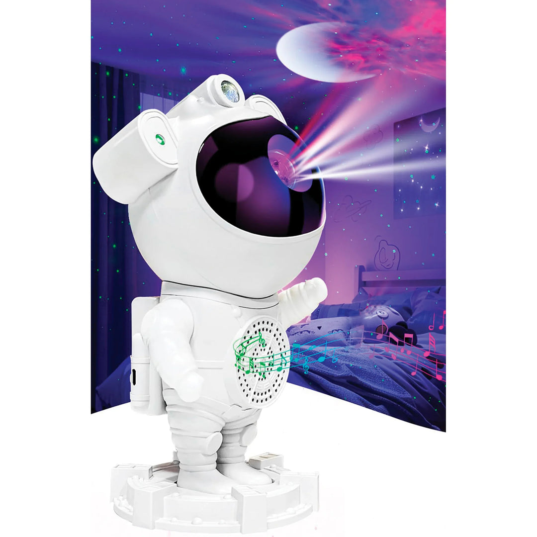 Astronaut projektorlampa och högtalare 23x12 cm
