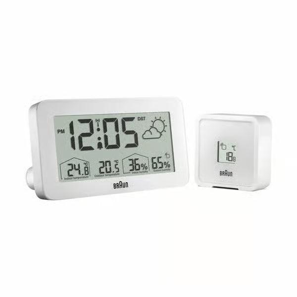 Braun - Digital väderstation BC13WP-DCF - Vit