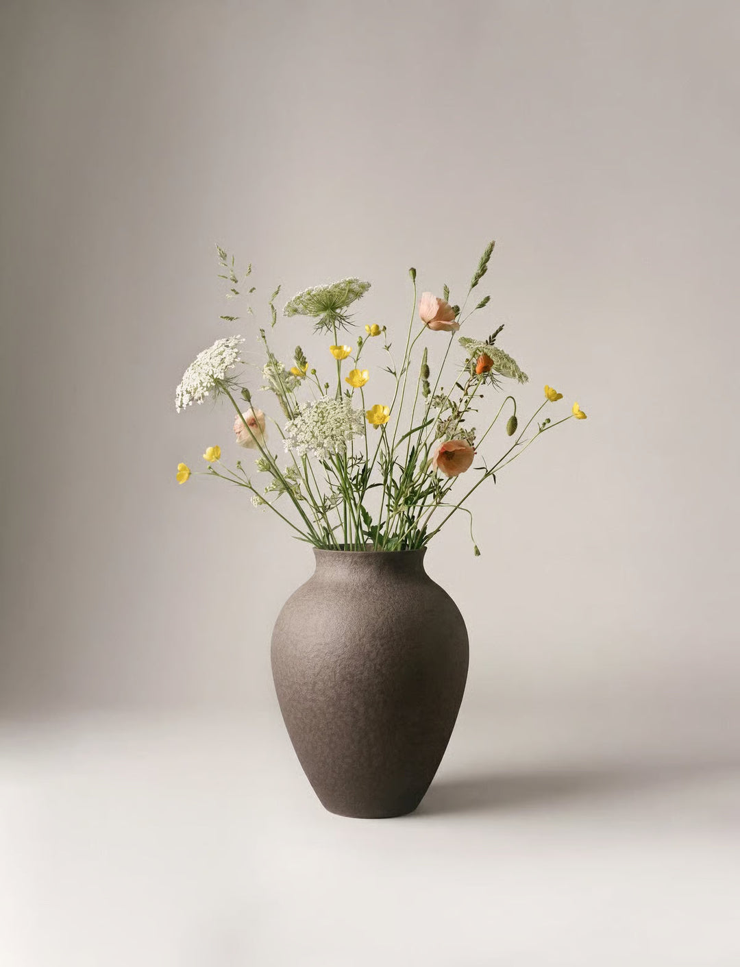 Knabstrup - Vase 27 cm bark