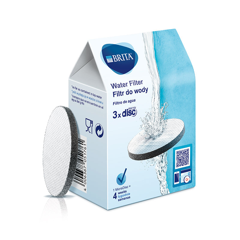 Brita - Micro Disc 3-Pack Waterfilter White