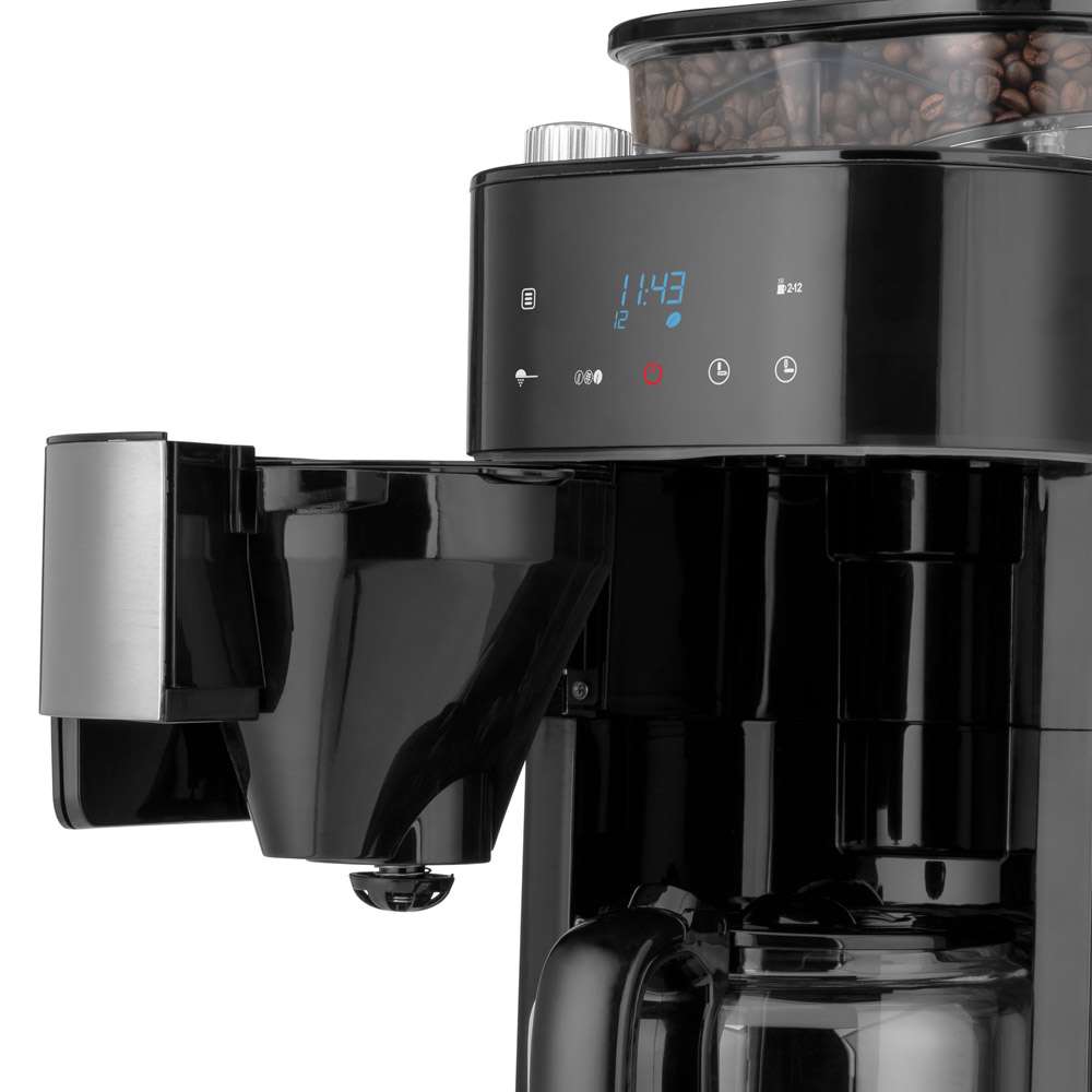 Gastroback - Kaffemaskin Grind &amp; Brew svart/stål