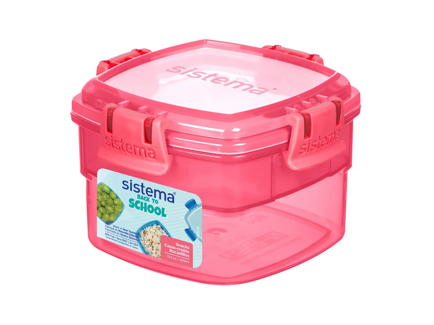 Sistema - Lunchlåda 400 ml Bento Lunch - ass. färger 