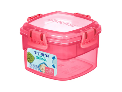 Sistema - Lunchlåda 400 ml Bento Lunch - ass. färger 