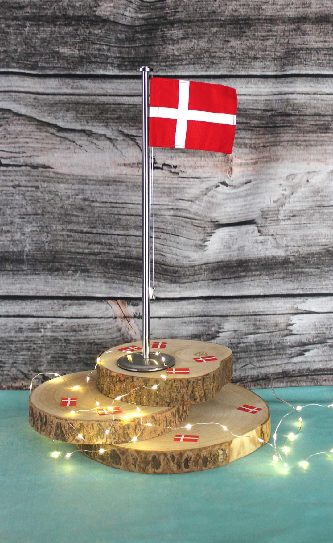 Bordsflagga - Dannebrog 40,5 cm