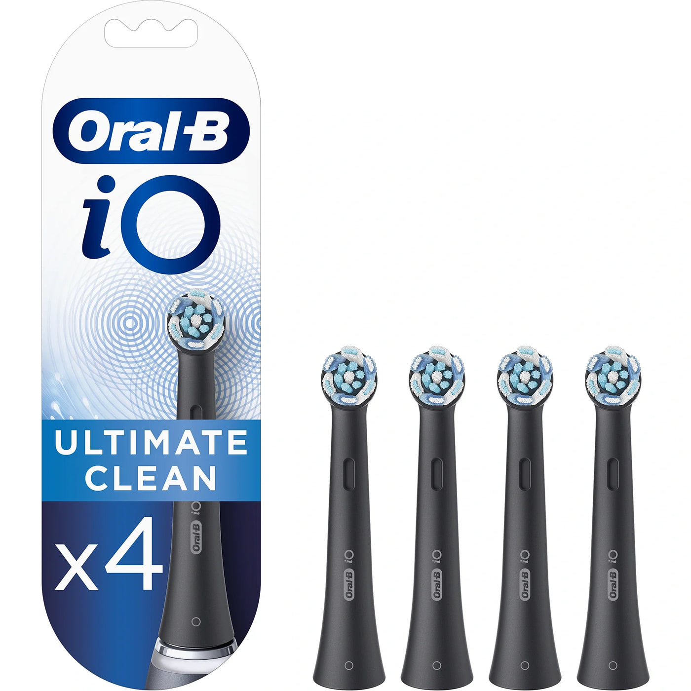 Oral-B CB-4 Ultimate Clean Black 4ct Refill