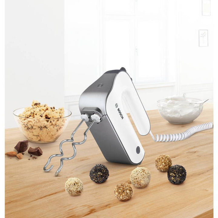 Bosch - Handmixer 850W vit med spiralsladd - MFQ49300