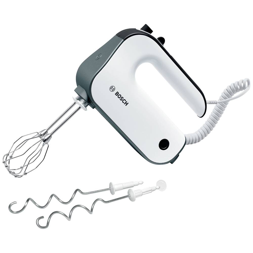 Bosch - Handmixer 850W vit med spiralsladd - MFQ49300