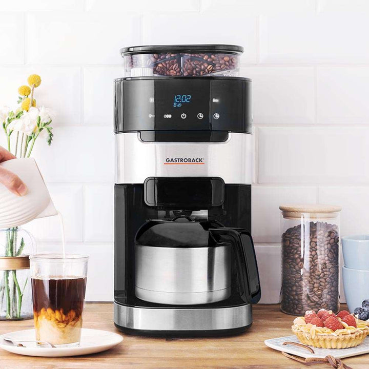 Gastroback - Kaffemaskin Grinder &amp; Brew Pro Termo