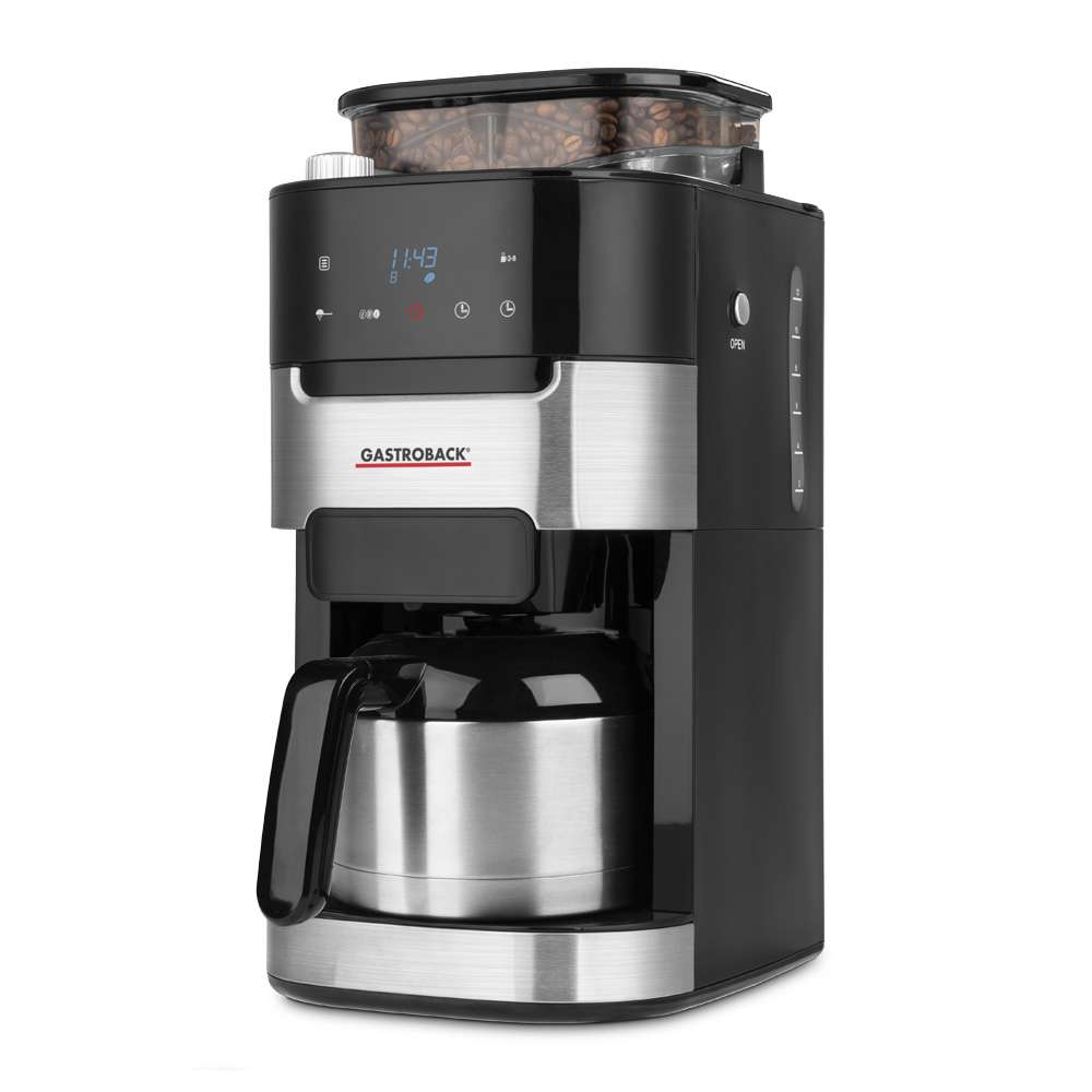 Gastroback - Kaffemaskin Grinder &amp; Brew Pro Termo