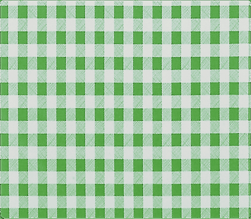 Vaxduk – Grönrutig – 140 cm – 20 m per rulle