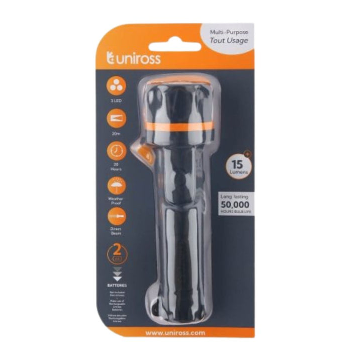 Uniross gummificklampa 15LM 2xAA