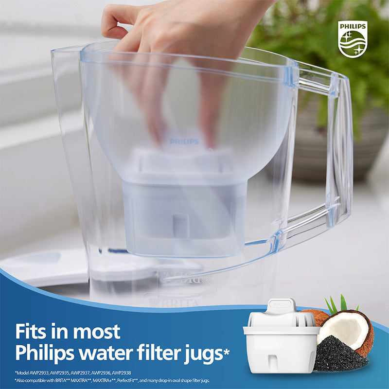 Philips - vattenfilter 3 st.