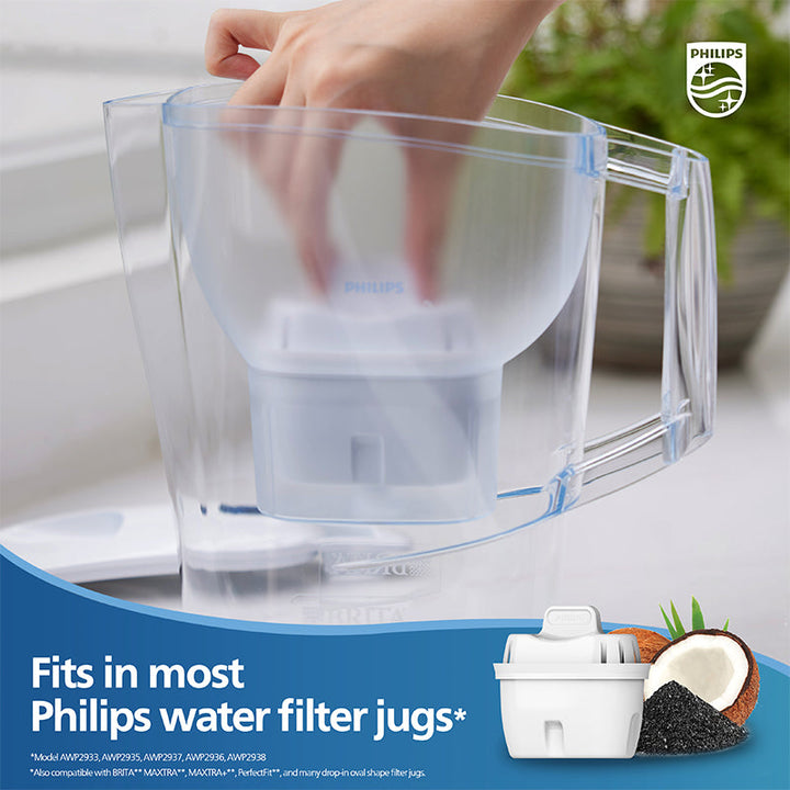 Philips - vattenfilter 3 st.