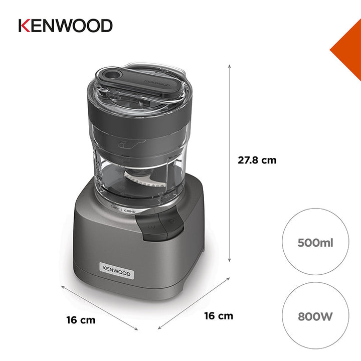 Kenwood minihakker/kværn 500 ml antracit 800 watt