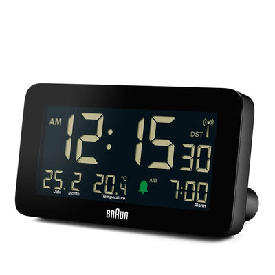 Braun - Digital BC10B-DCF väckarklocka svart