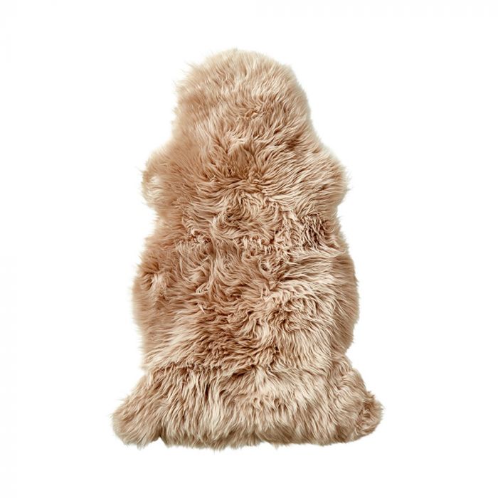 Lammskinn - Nya Zeeland 90 x 60 cm - Grå/beige mix