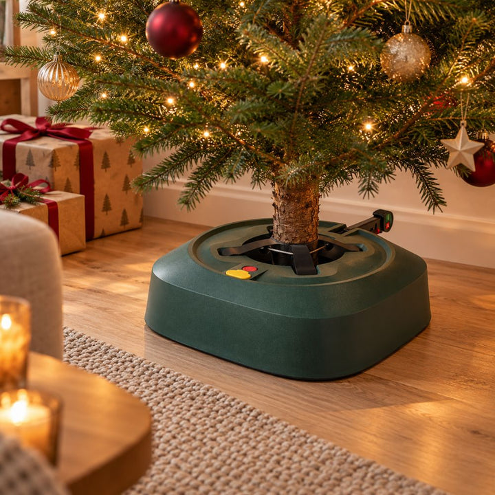 Julgransfot med fotpedal