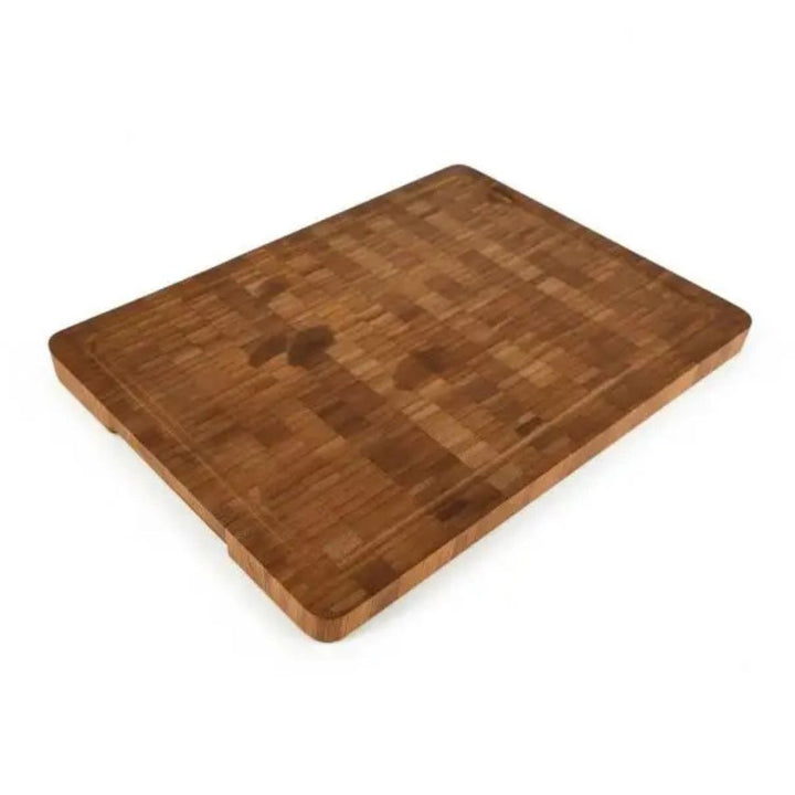 Skärbräda med saftspår 36x25,5x2 cm bambuolja
