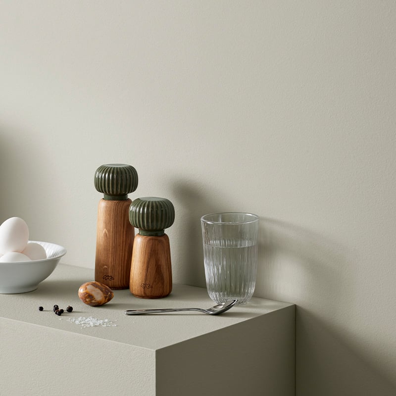 Kähler - Hammershøi kvarn H14 cm mörkgrön