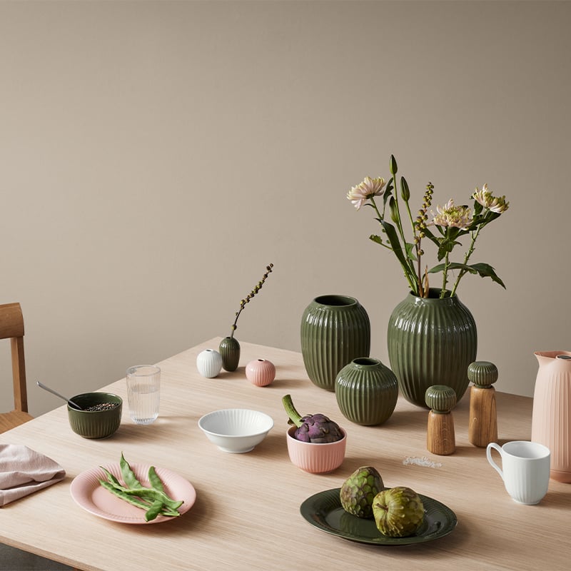 Kähler - Hammershøi kvarn H14 cm mörkgrön