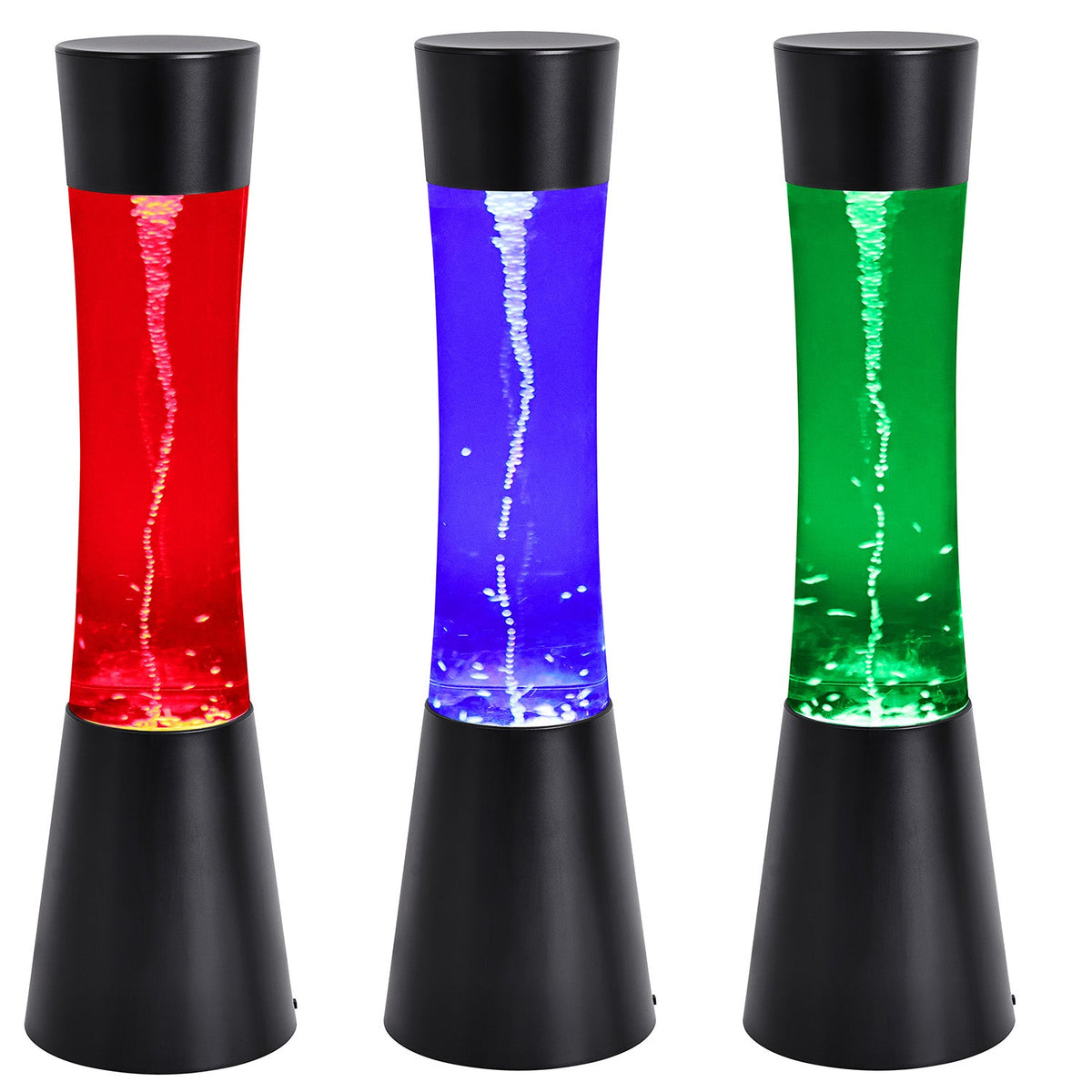 Tornadolampe Ø10,5x39,1 cm med farveskift inkl. USB kabel