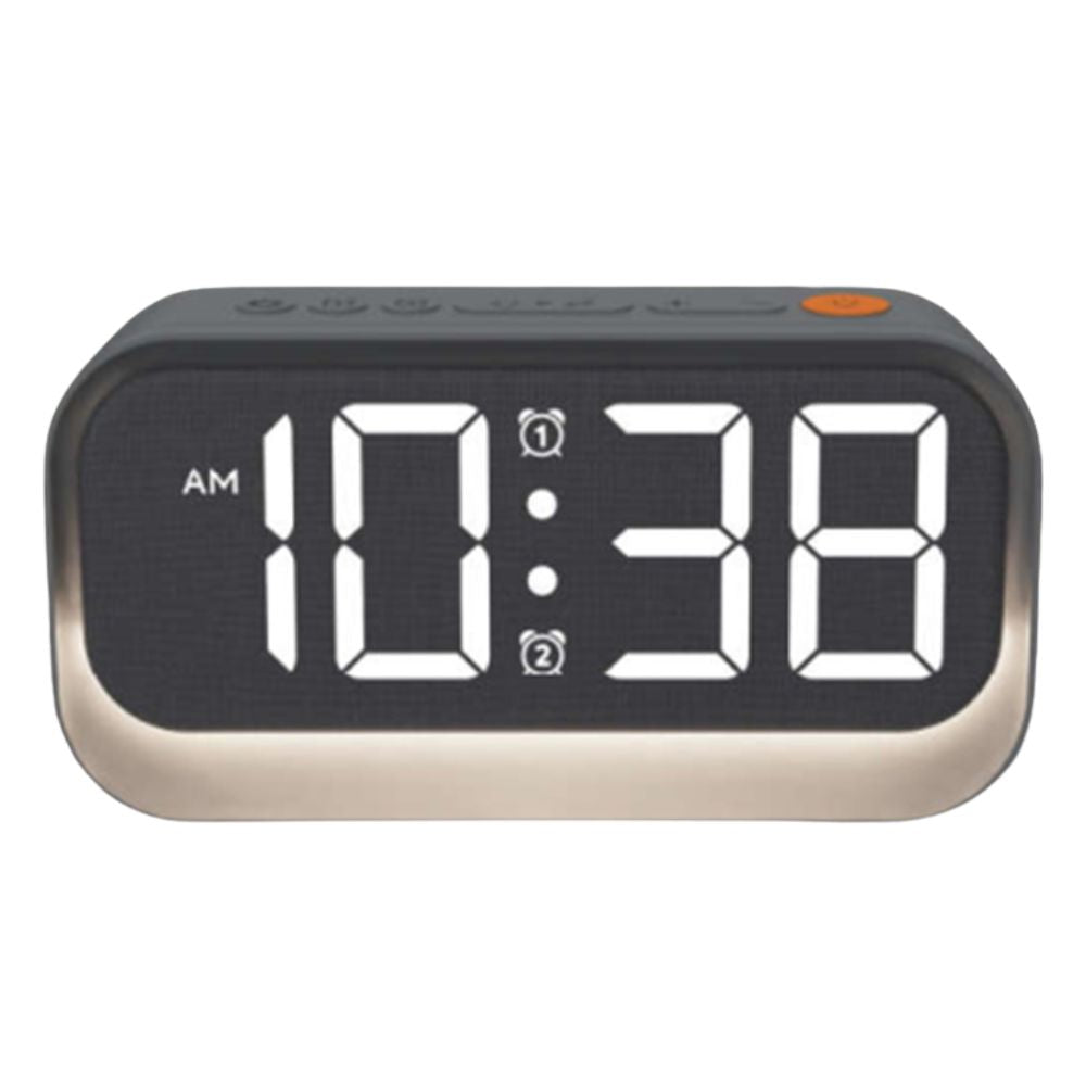 Conzept - LED vækkeur med dual alarm og lys