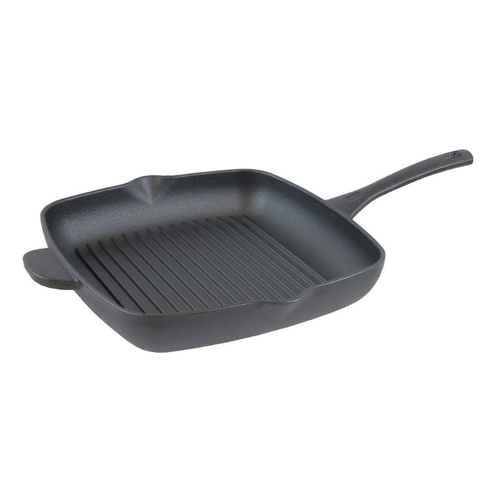 Conzept - Grillpanna gjutjärn 29x27 cm svart