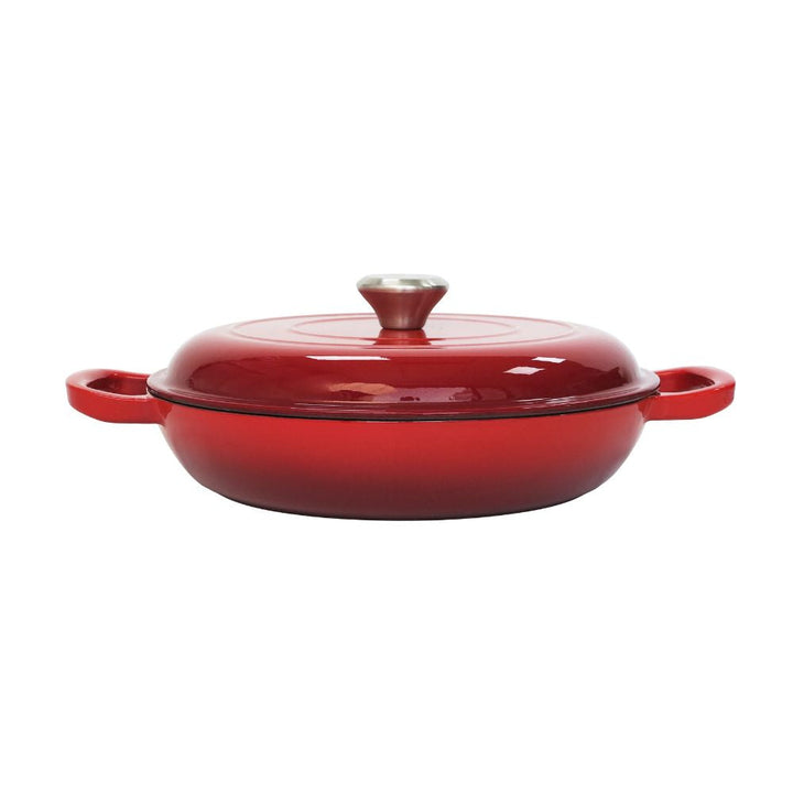 Conzept - Sautépanna gjutjärn 3,3 L Ø30 cm röd
