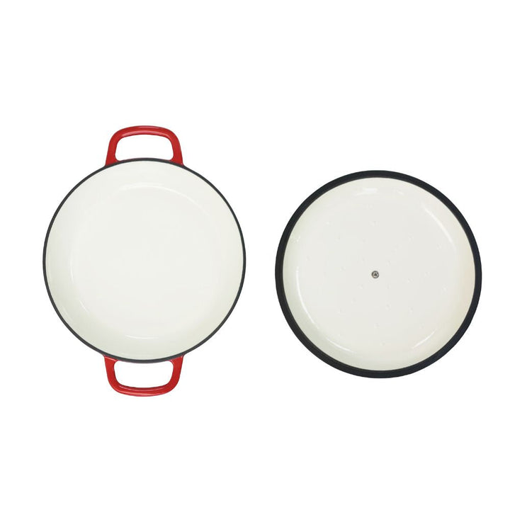 Conzept - Sautépanna gjutjärn 3,3 L Ø30 cm röd